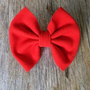 Red 6" Boutique Bow NEW